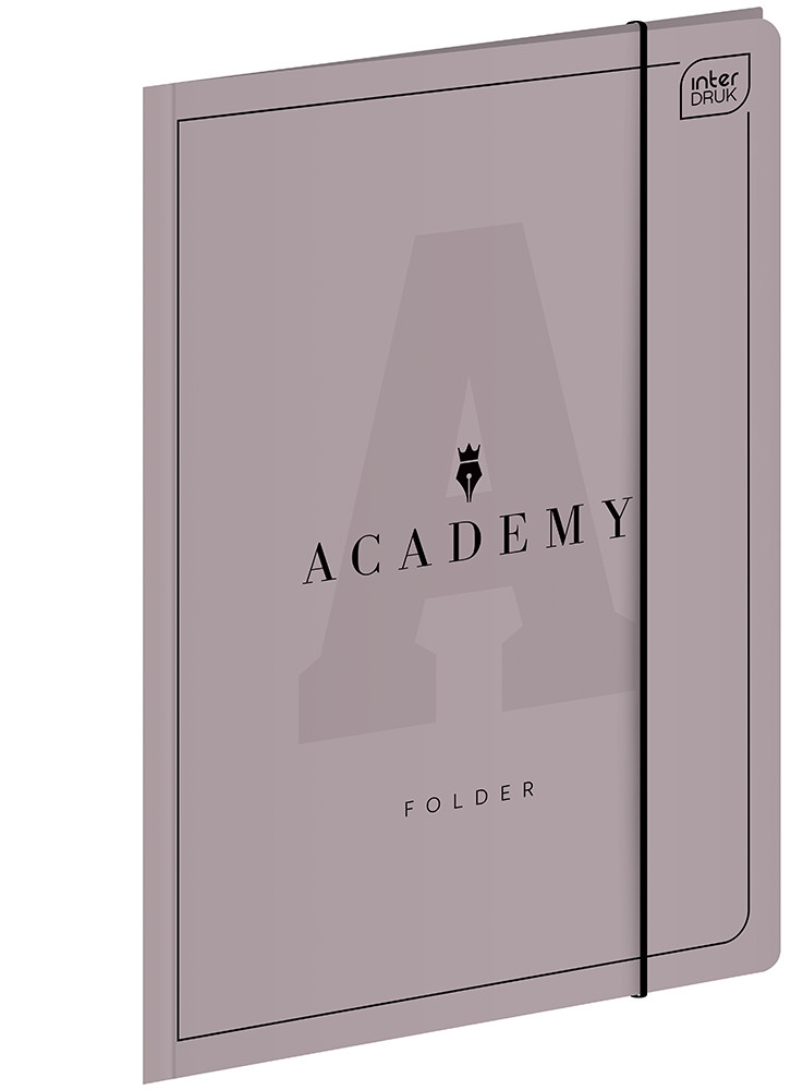 Teczka z gumką A4+ Academy Interdruk